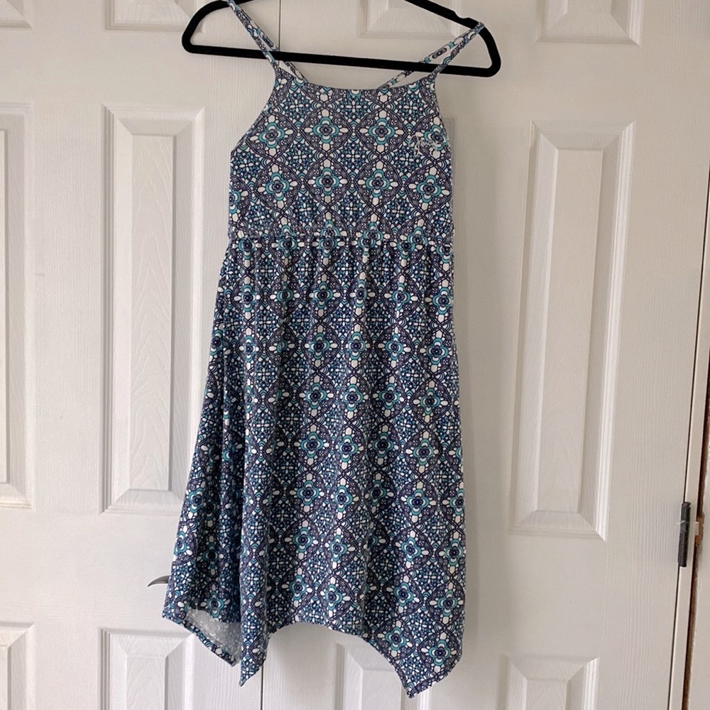 Juicy Couture spaghetti straps Boho Floral 100% cotton size 10